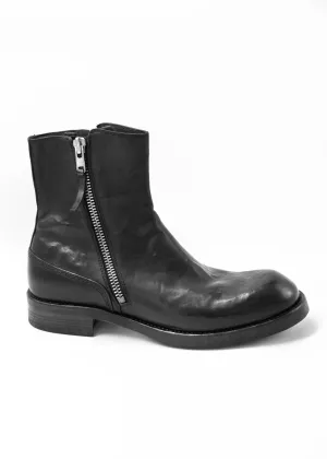 DOUBLE ZIP BIKER BOOT