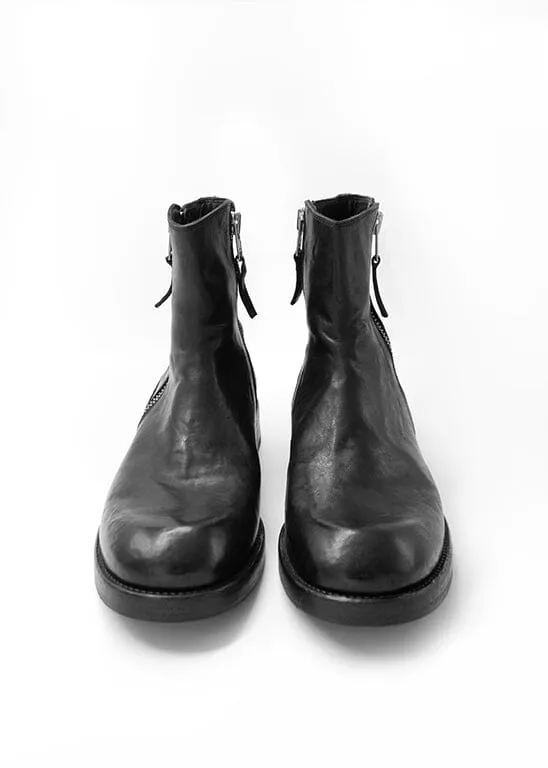 DOUBLE ZIP BIKER BOOT