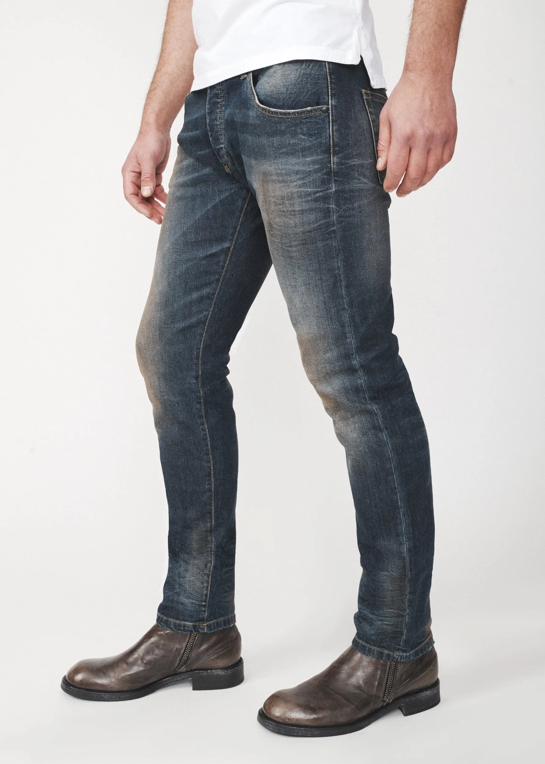 DOUBLE ZIP BIKER BOOT