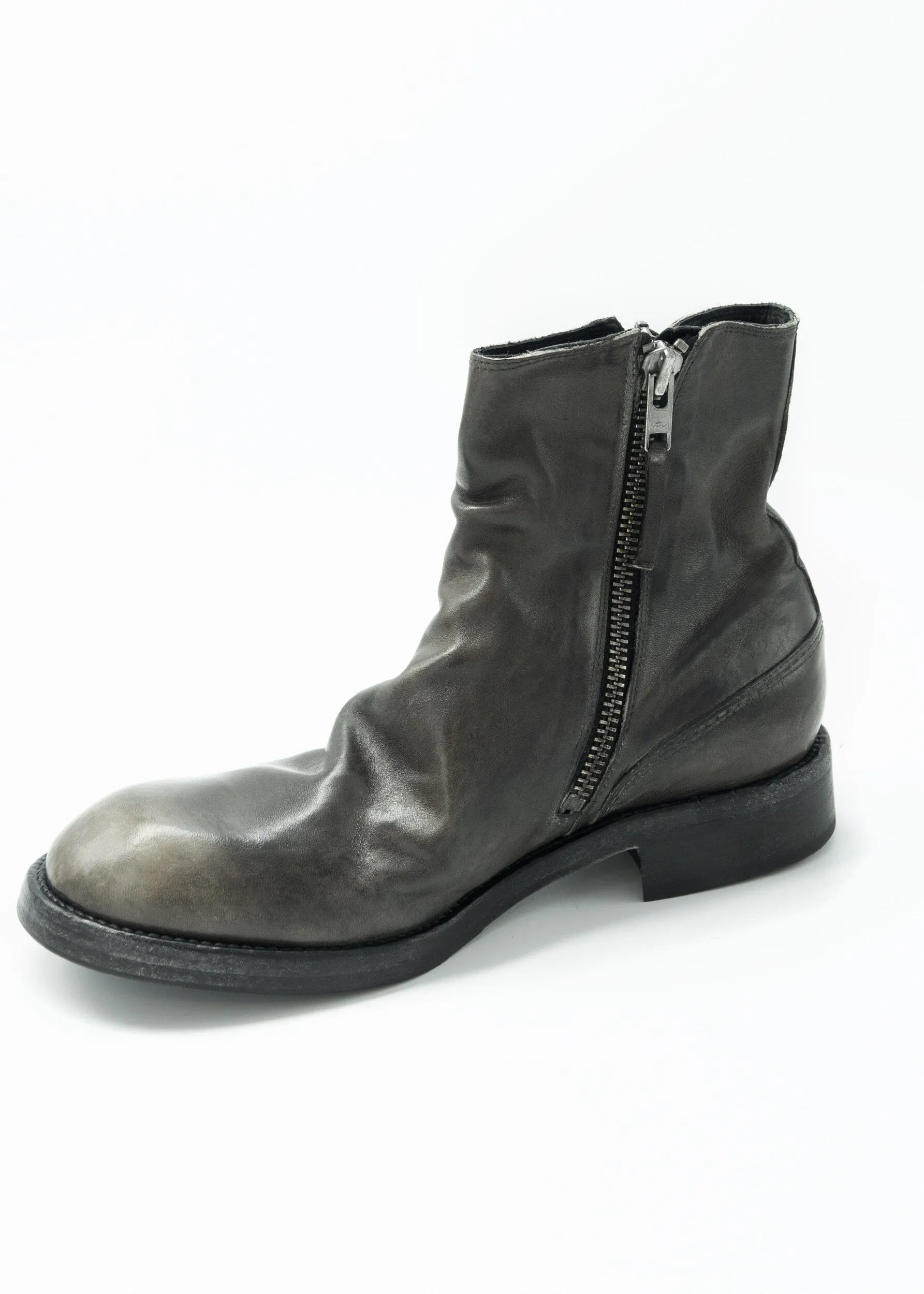 DOUBLE ZIP BIKER BOOT