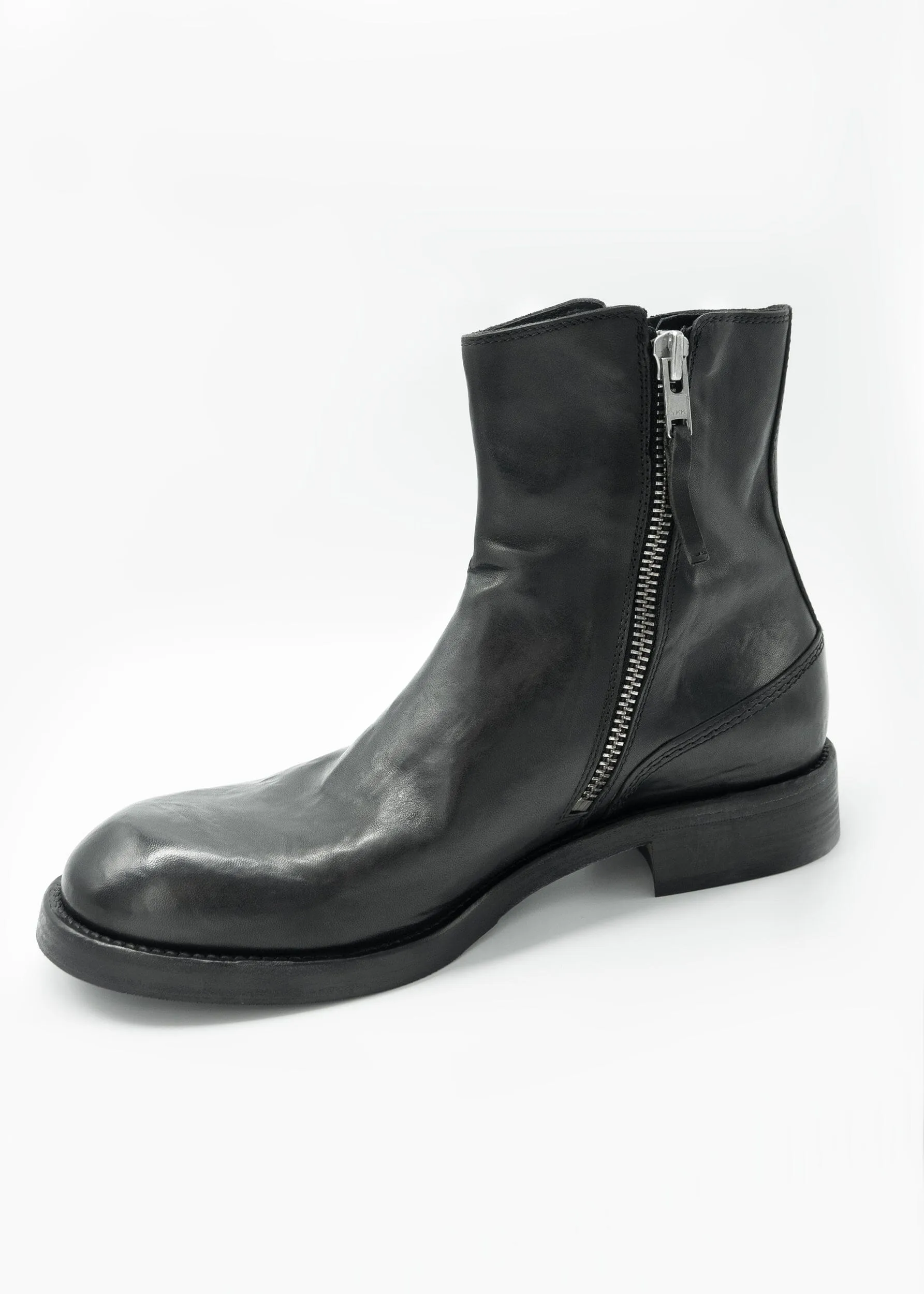DOUBLE ZIP BIKER BOOT