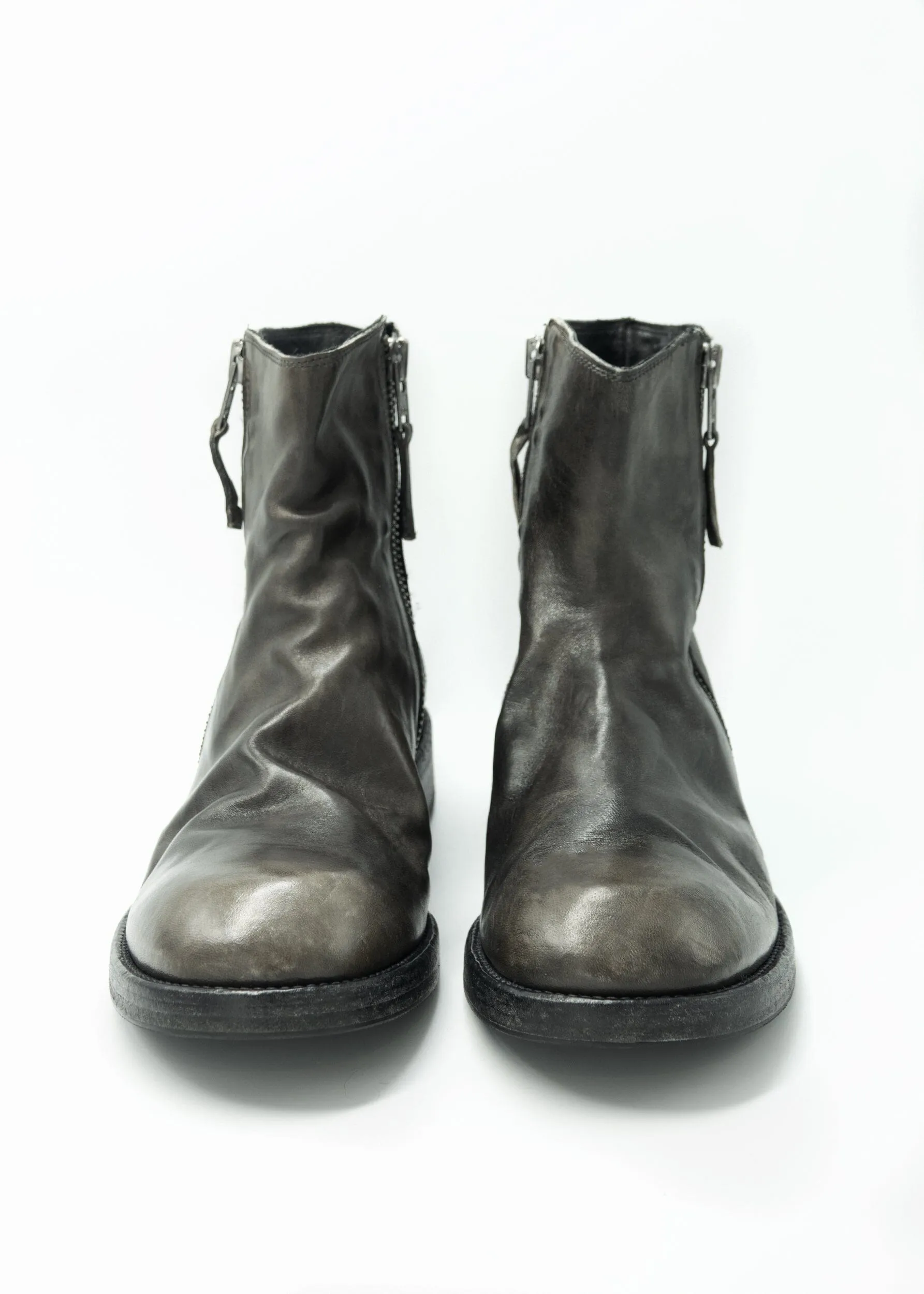 DOUBLE ZIP BIKER BOOT