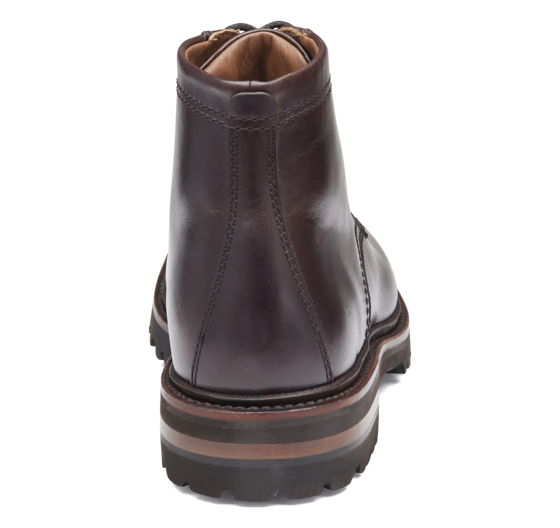 Dudley Lug Plain Toe Boot - Mens Lace Up Boot