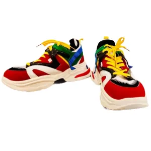 EAF Basso Primary Color Way sneakers. Sz 44 EUC