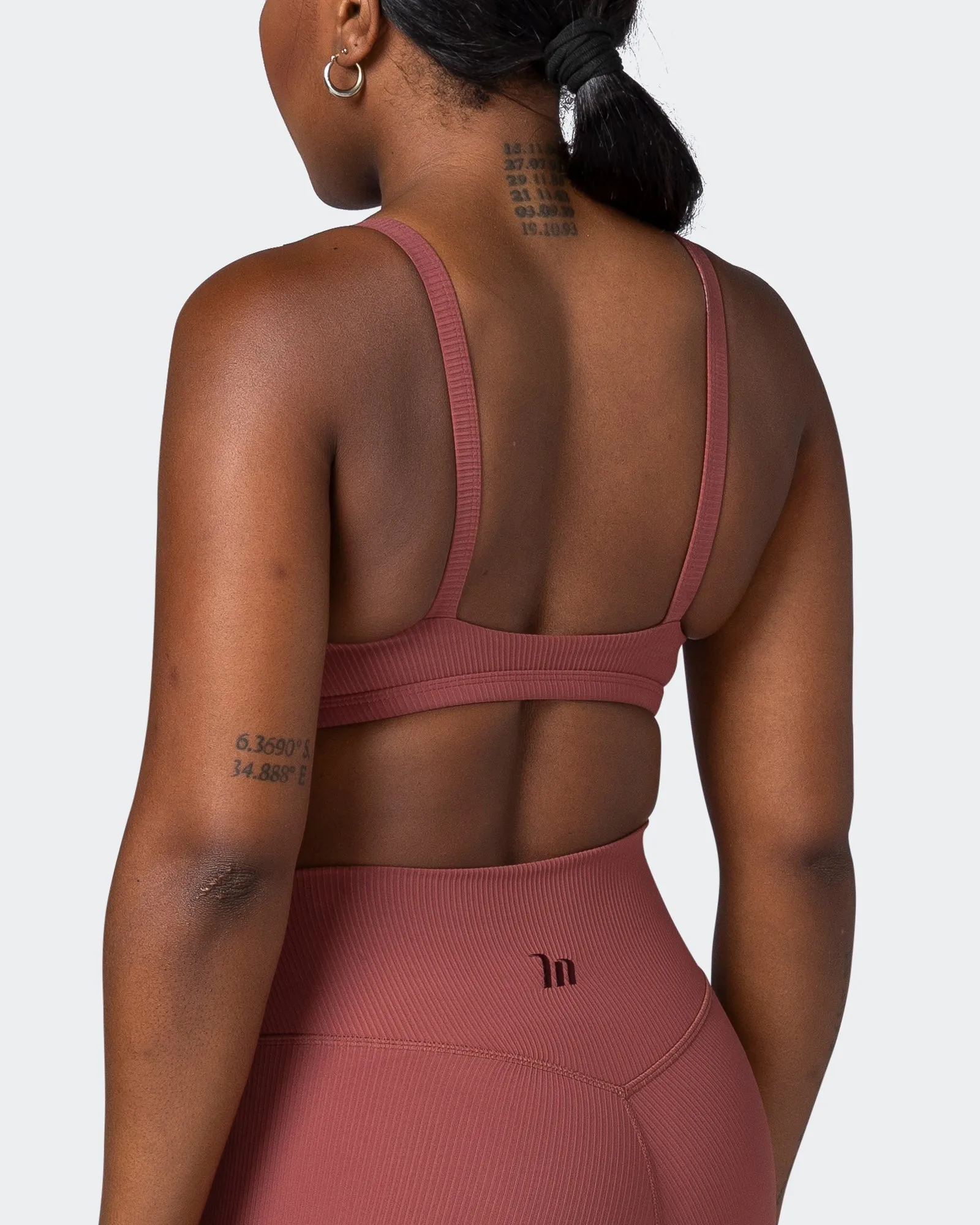 Effortless Rib Bralette - Maple