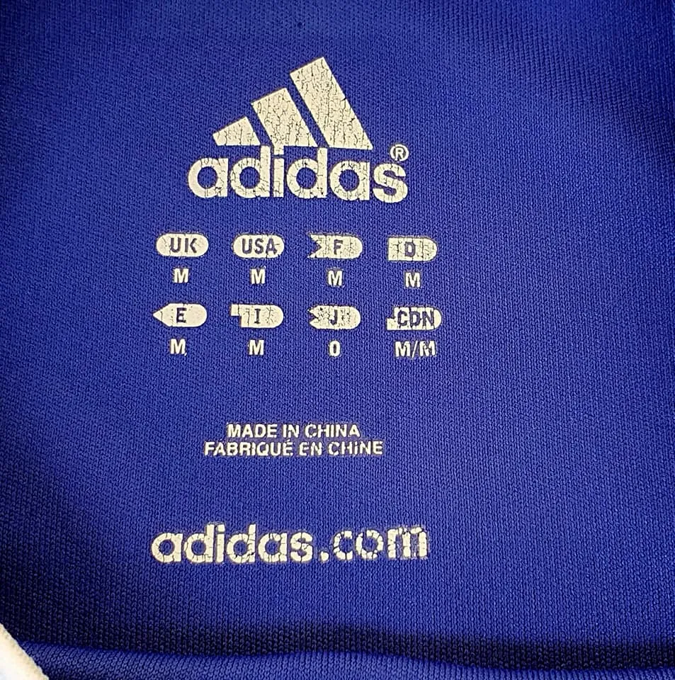 ENGLISH PREMIER CHELSEA 2006-07 FA CUP & LEAGUE CUP CHAMPION MICHAEL BALLACK 15 JERSEY ADIDAS M