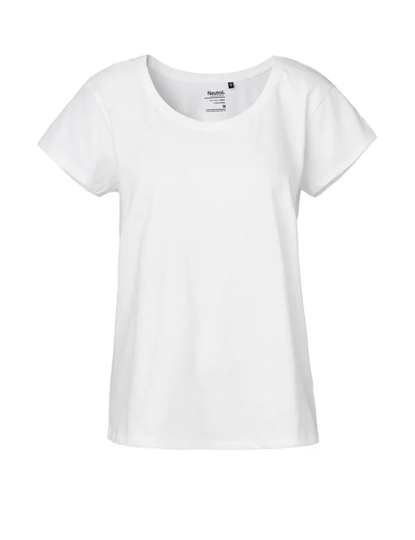Fairtrade Organic Loose Fit T-shirt: Womens