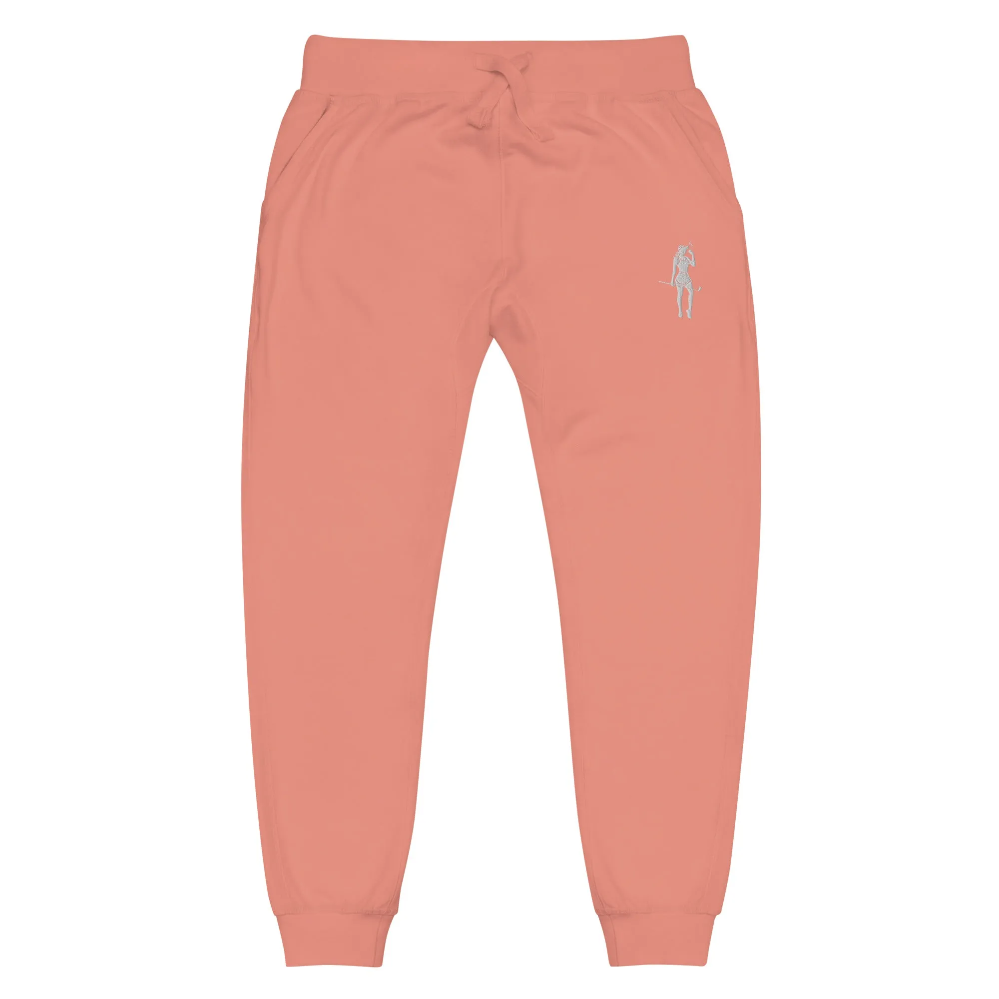 Female Cigar Golfer fleece sweatpants