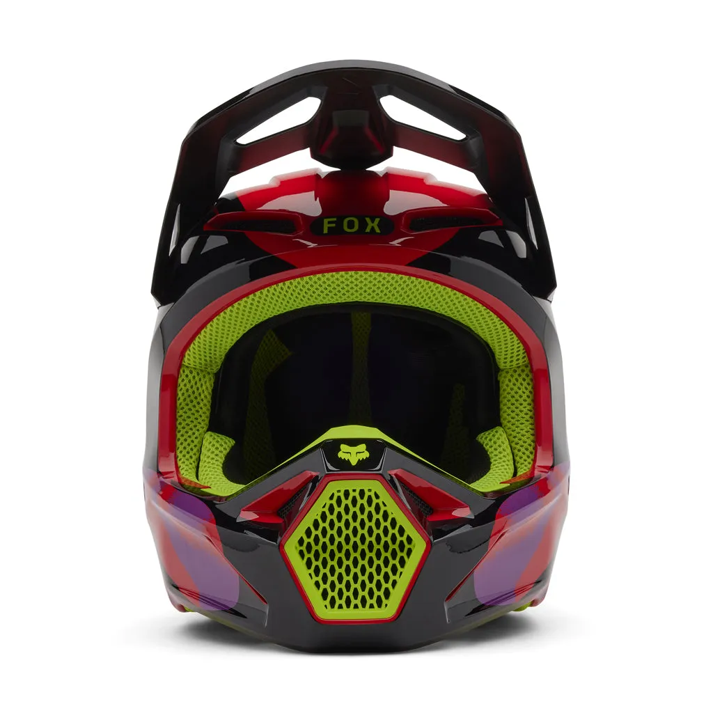 Fox - 2025 V1 Emotion Flo Red Helmet