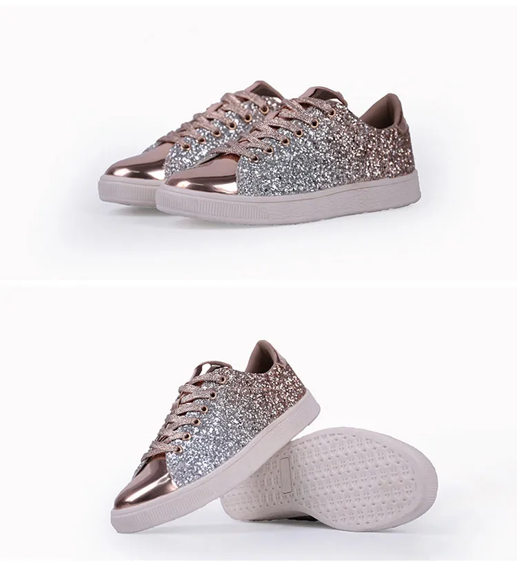 Glittery Sea Weed Sneakers