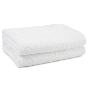 Glodina Luxury Marathon Towel White Snag Proof 485gsm