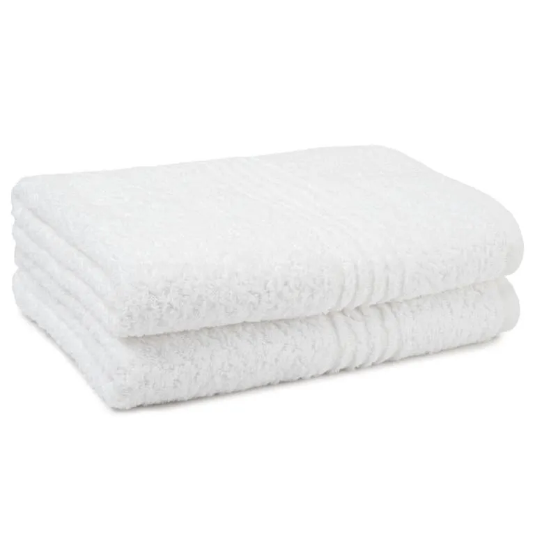 Glodina Luxury Marathon Towel White Snag Proof 485gsm
