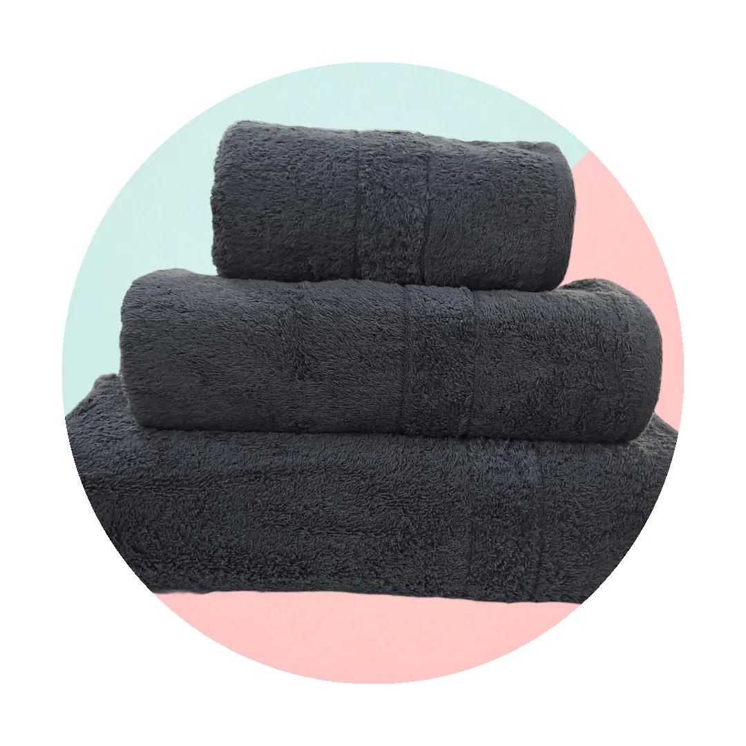 Glodina Marathon Platinum  Charcoal Towel 610gsm