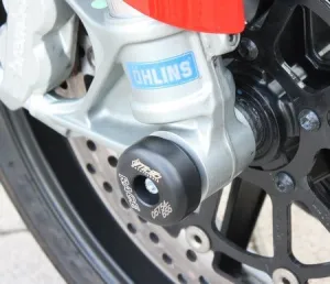 GSG-MOTOTECHNIK | Front wheel pad set | Can also be used with Öhlins fork |  Ducati Scrambler Desert Sled 2016-2021