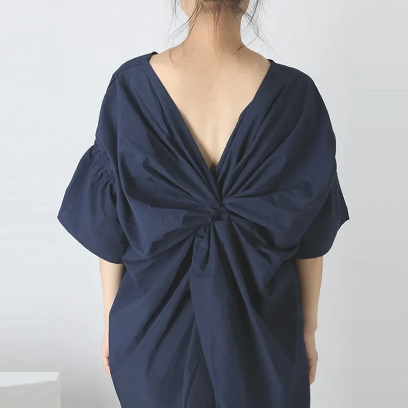 Hiriko Twist-back Dress