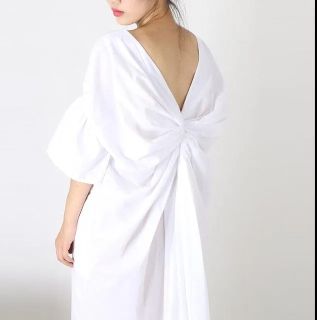 Hiriko Twist-back Dress