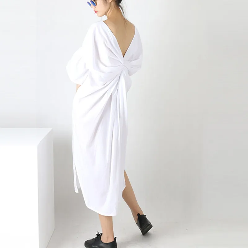 Hiriko Twist-back Dress