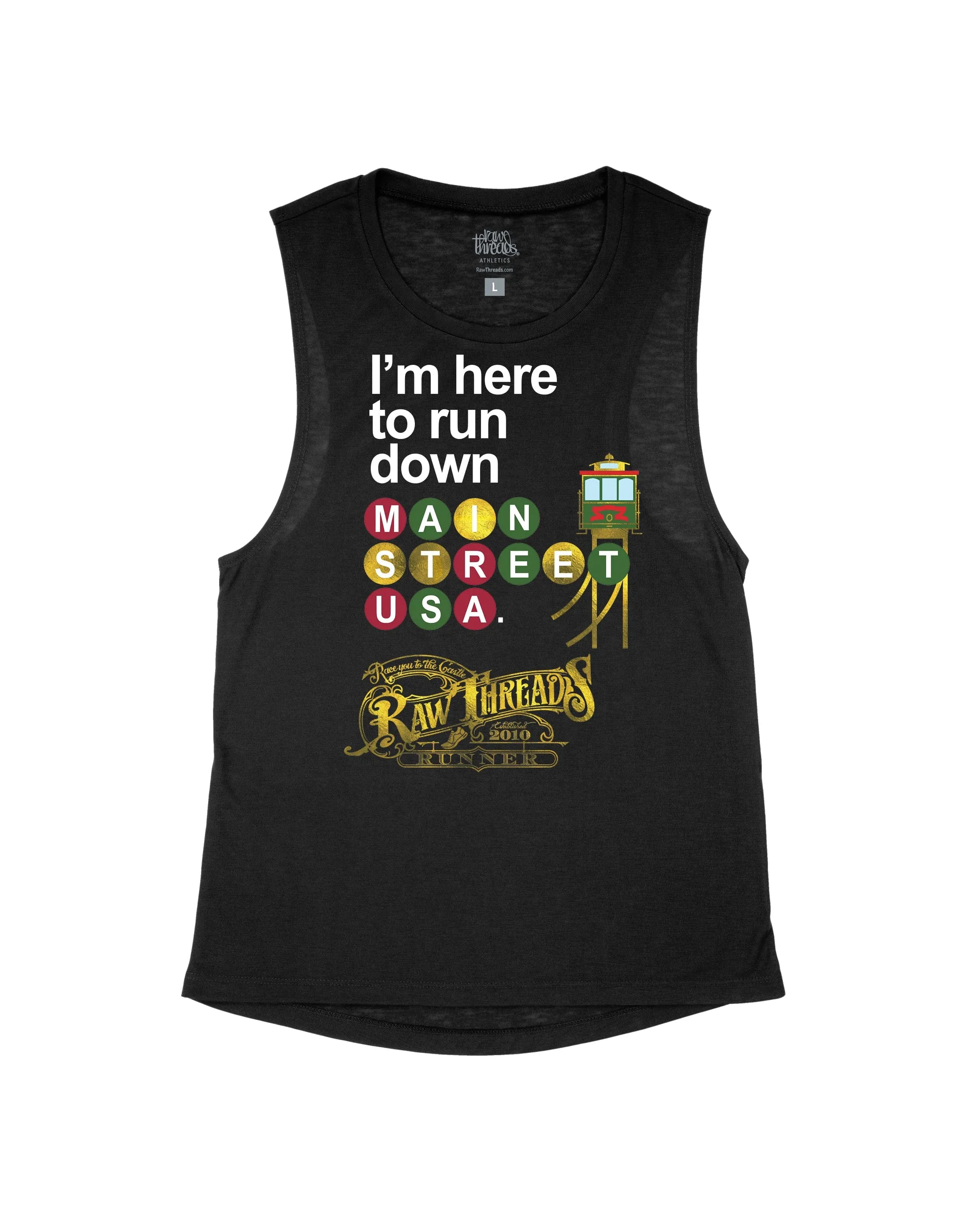 I'm here to run down Main Street