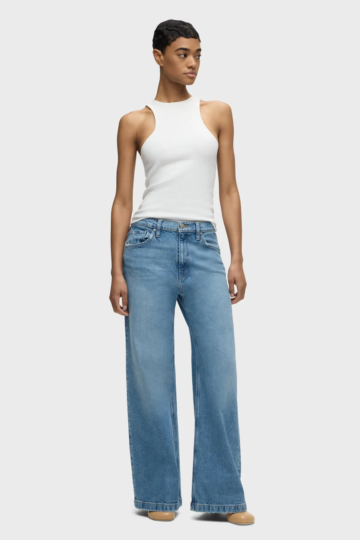 Jodie Loose Fit Wide Leg Jean