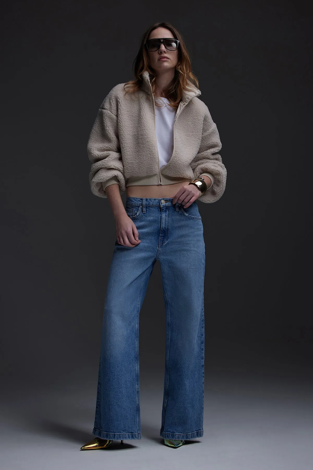 Jodie Loose Fit Wide Leg Jean