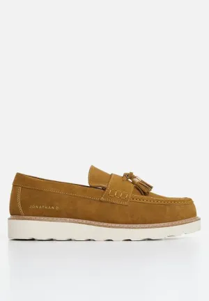 Jonathan D Scout Tassel Shoe Camel