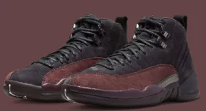 Jordan 12 A MA Maniere Black