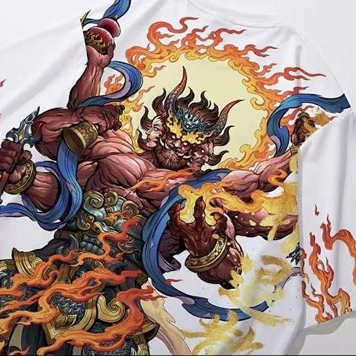 Kajin Fire God Loose Shirt