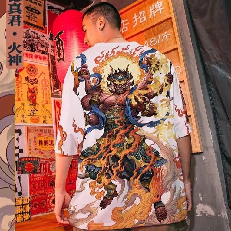 Kajin Fire God Loose Shirt