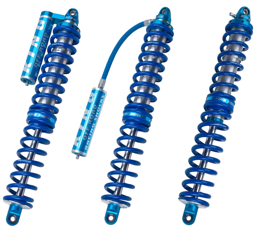 King Front 2.5 Remote Reservoir Coilovers w/Adjuster (2004-2008 Ford F150) 25001-167