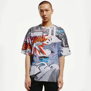 Kirin Sky White Premium Loose Shirt