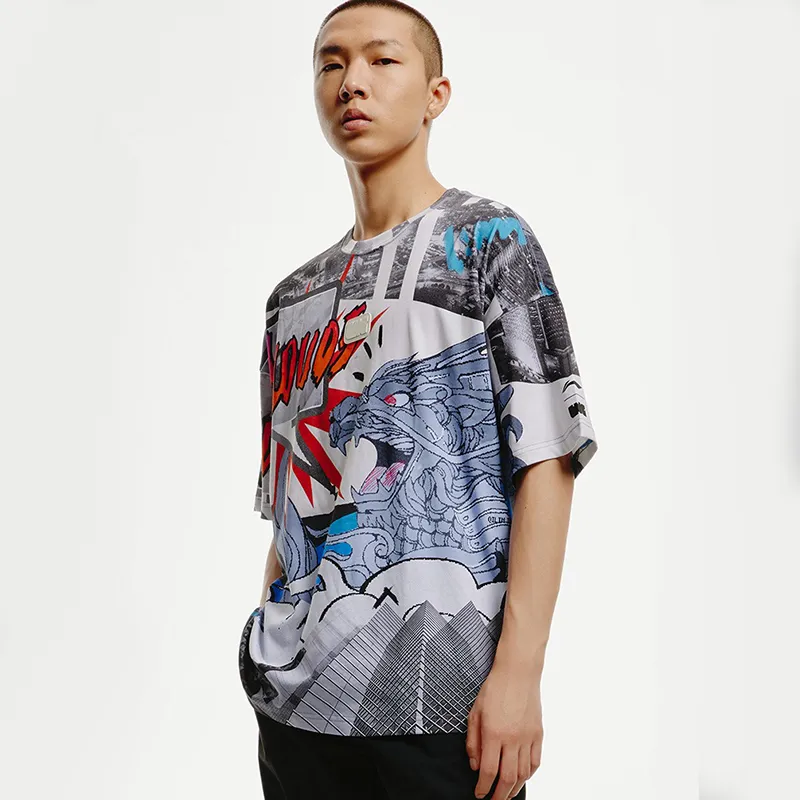 Kirin Sky White Premium Loose Shirt