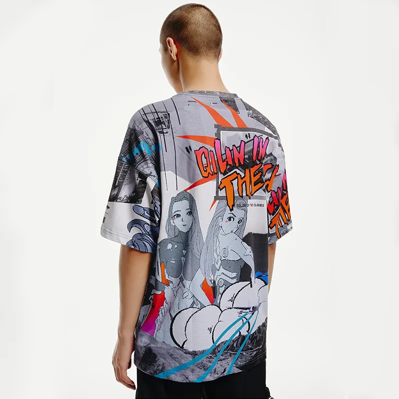 Kirin Sky White Premium Loose Shirt