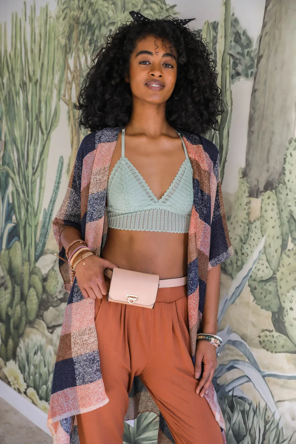 Lace Boho Racerback Bralette