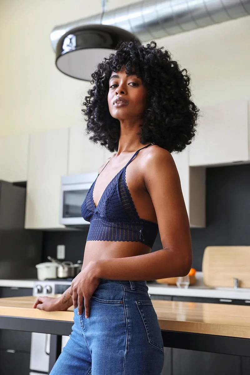 Lace Boho Racerback Bralette