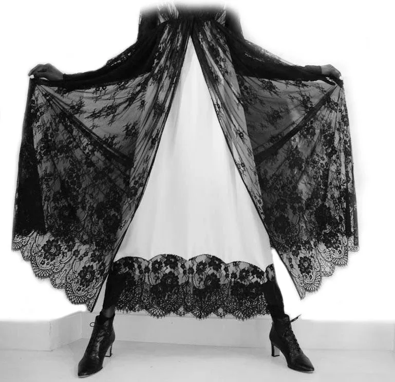 Lace Empire Waist Coat