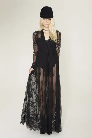 Lace Empire Waist Coat