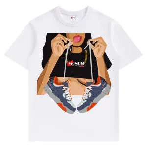 Lady White Pacific Blue Tee
