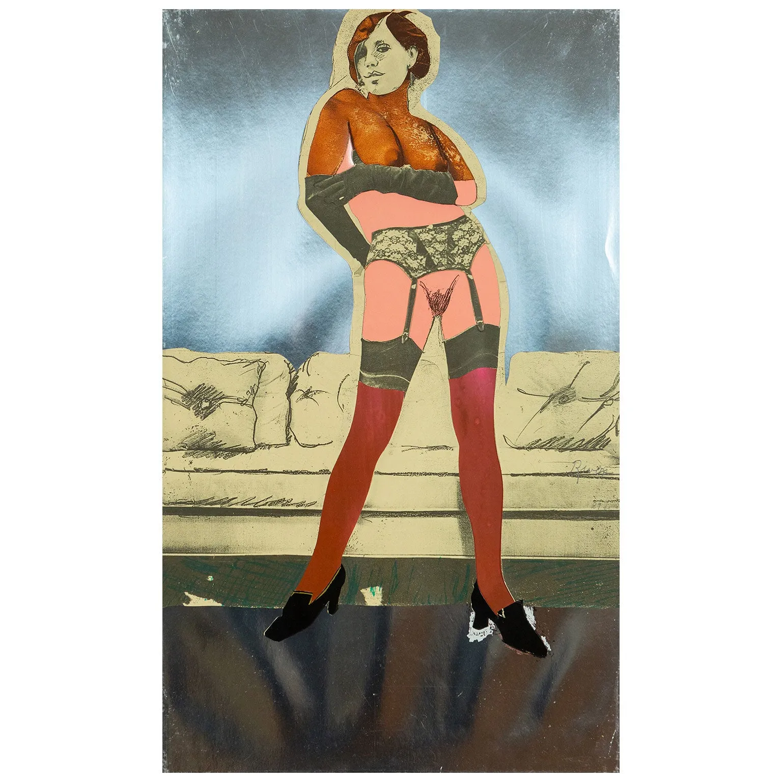 LARRY RIVERS "GIRLIE", 1970