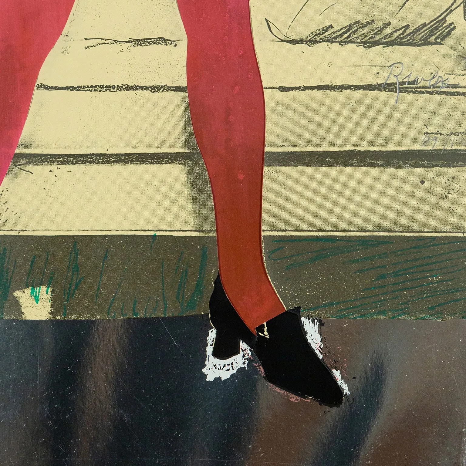 LARRY RIVERS "GIRLIE", 1970