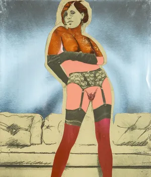 LARRY RIVERS "GIRLIE", 1970