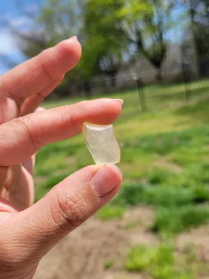 Libyan Desert Glass Libyan Gold Tektite 5.6 Grams