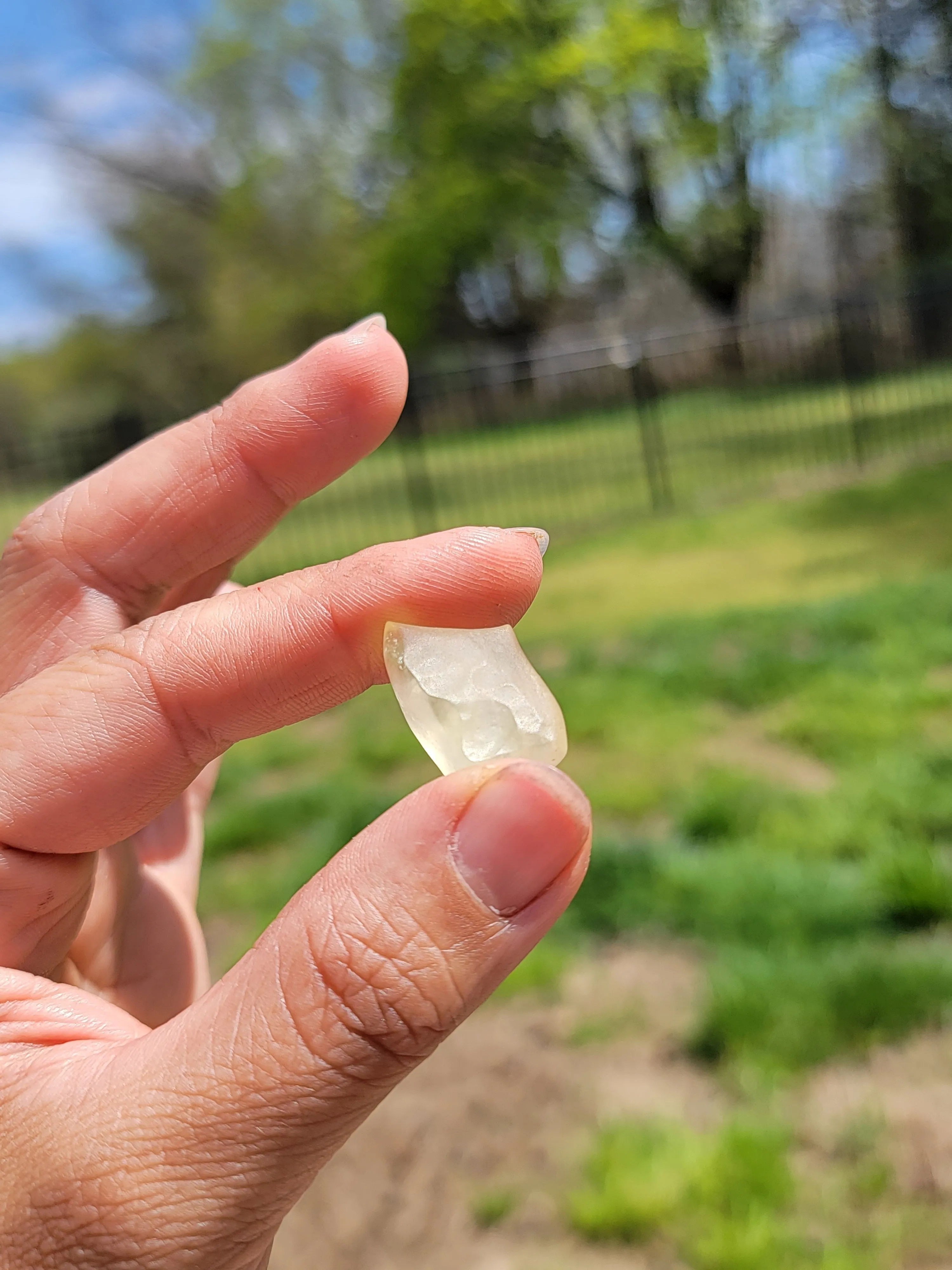 Libyan Desert Glass Libyan Gold Tektite 5.6 Grams