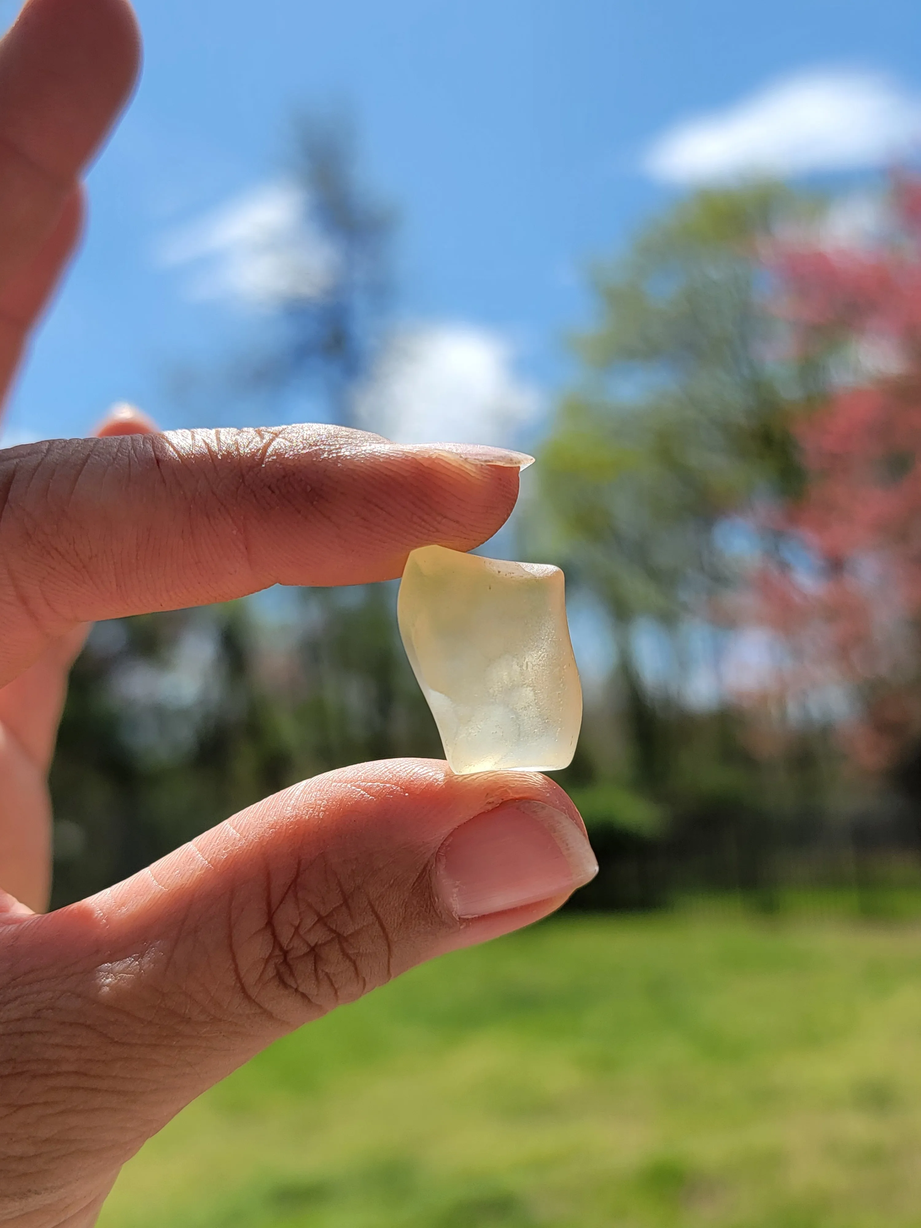 Libyan Desert Glass Libyan Gold Tektite 5.6 Grams