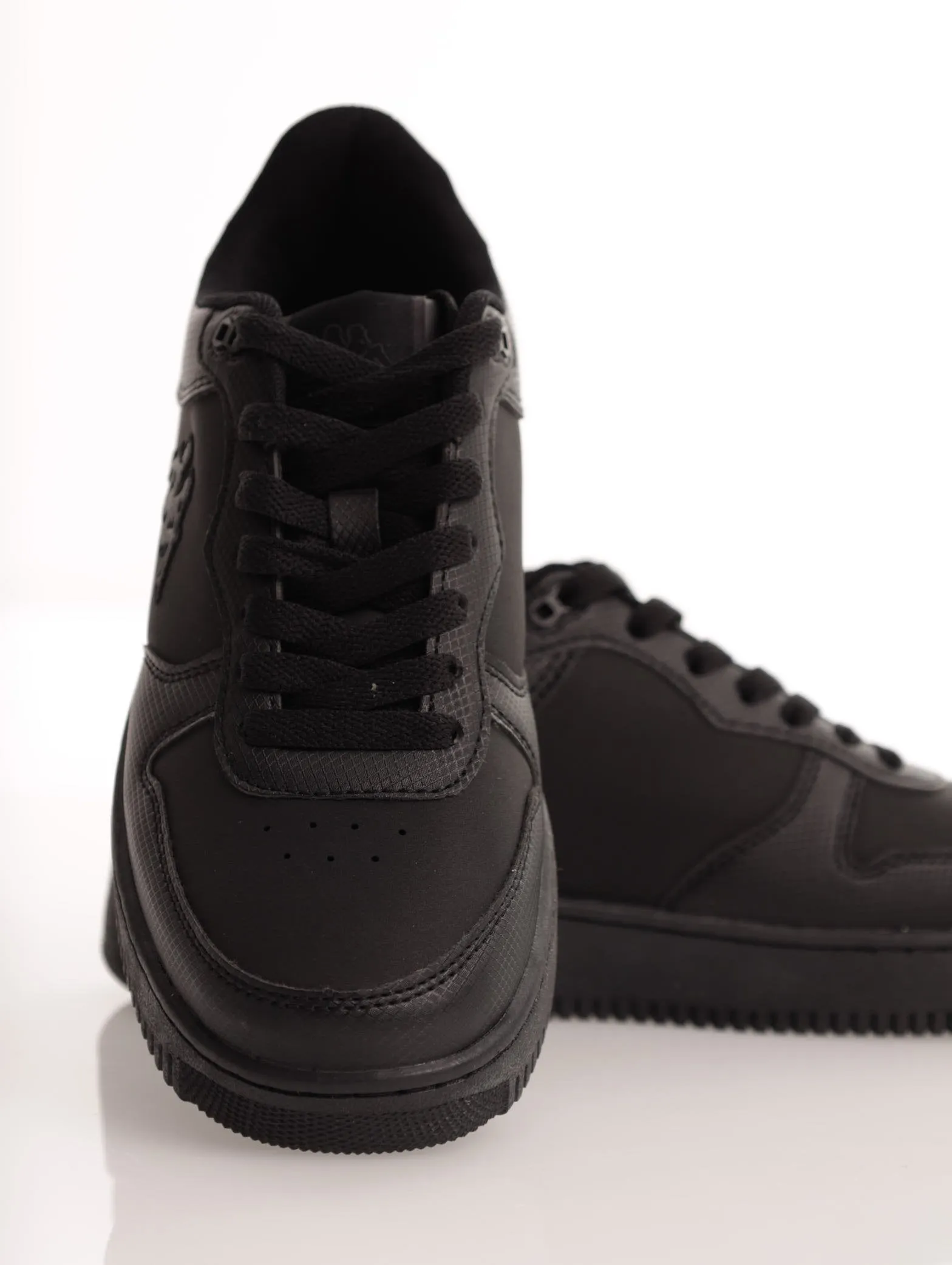 Logo Maserta Sneaker - Black