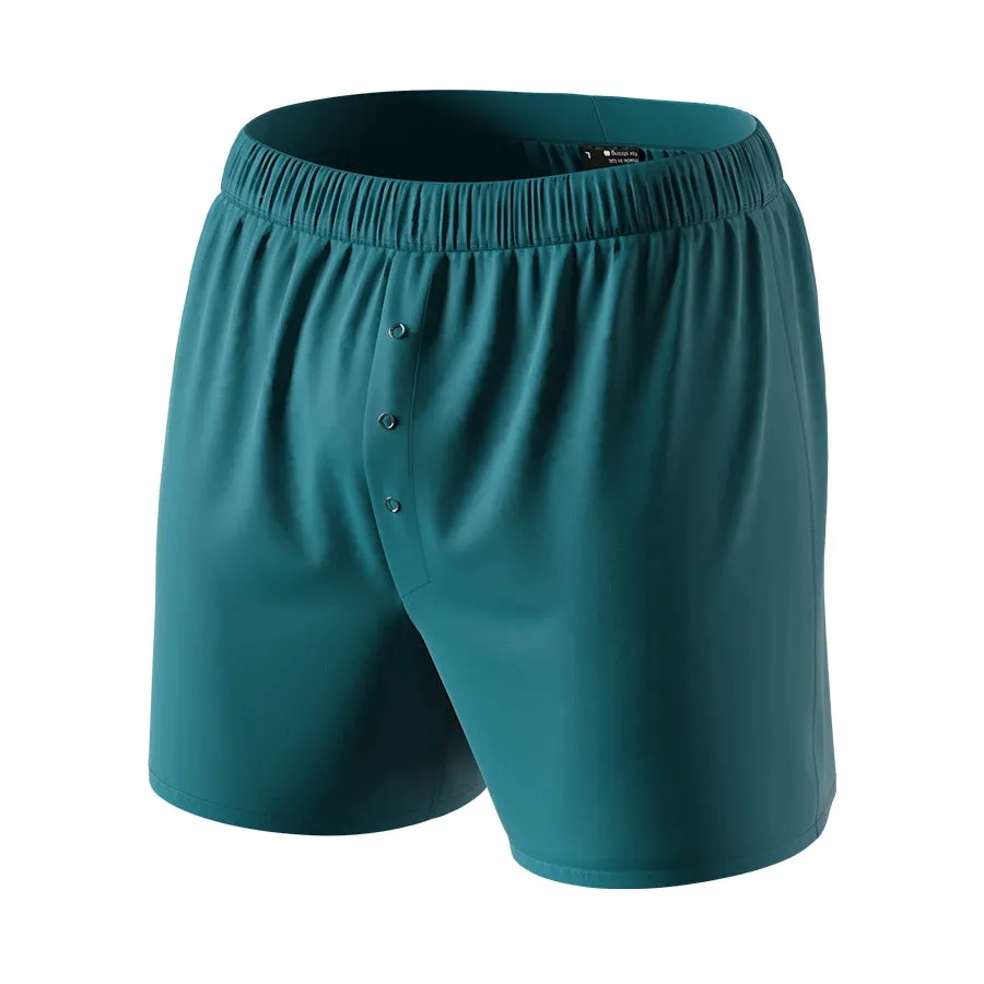 Loose Fit Boxer, 3.2", Dark Aqua