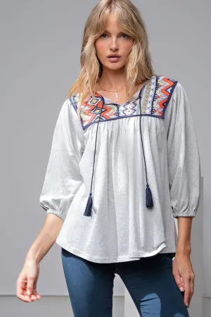 Loose Fit Cotton Top