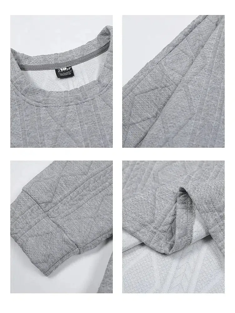 Loose Fit Crew Neck Sweatshirt