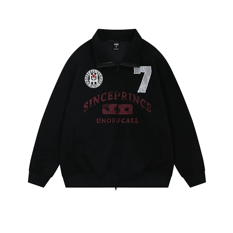 Loose-fit Letter Print Sweatshirt