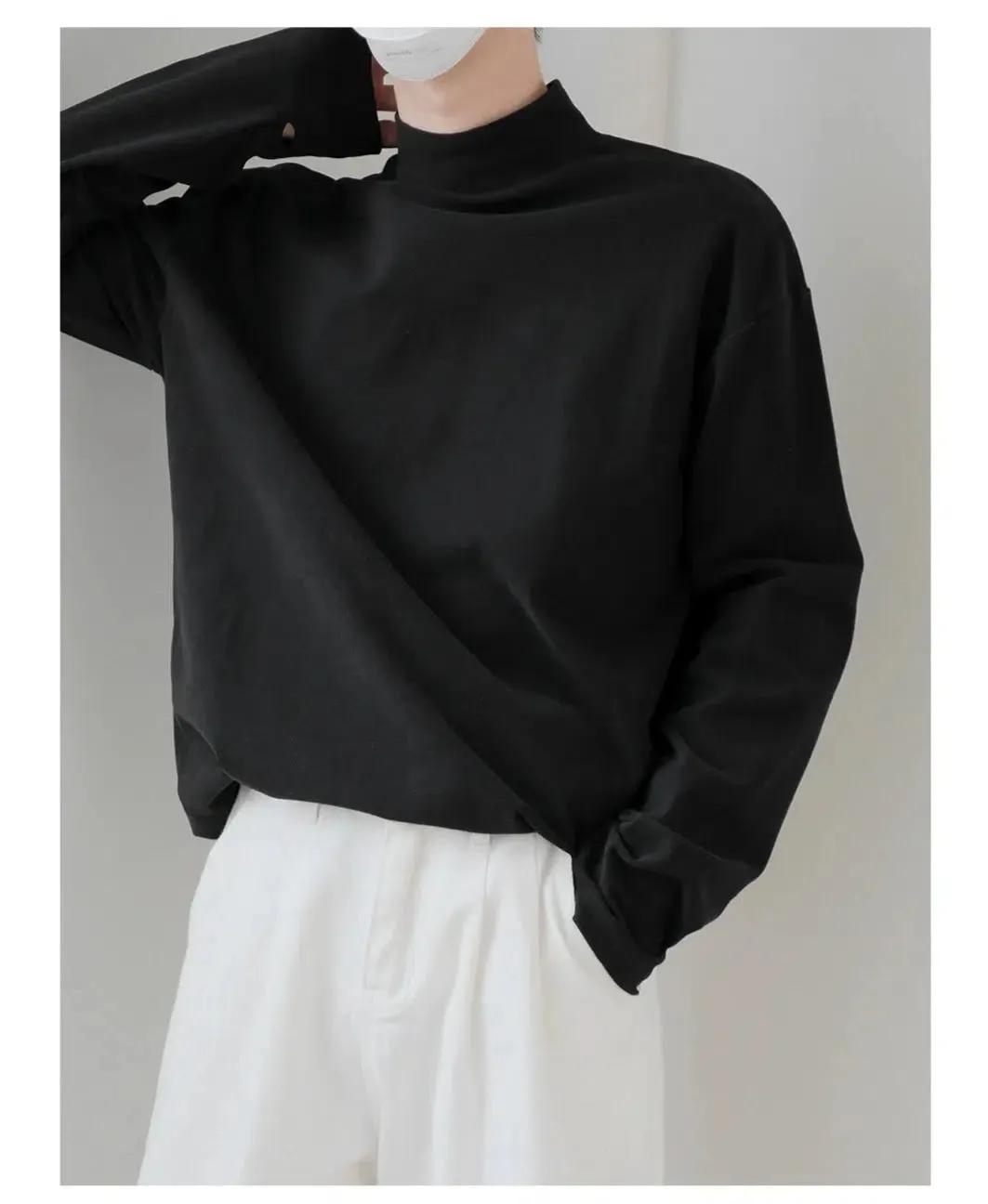Loose Fit Long Sleeve T-shirt