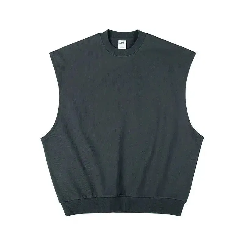 Loose Fit Solid Color Tank Top